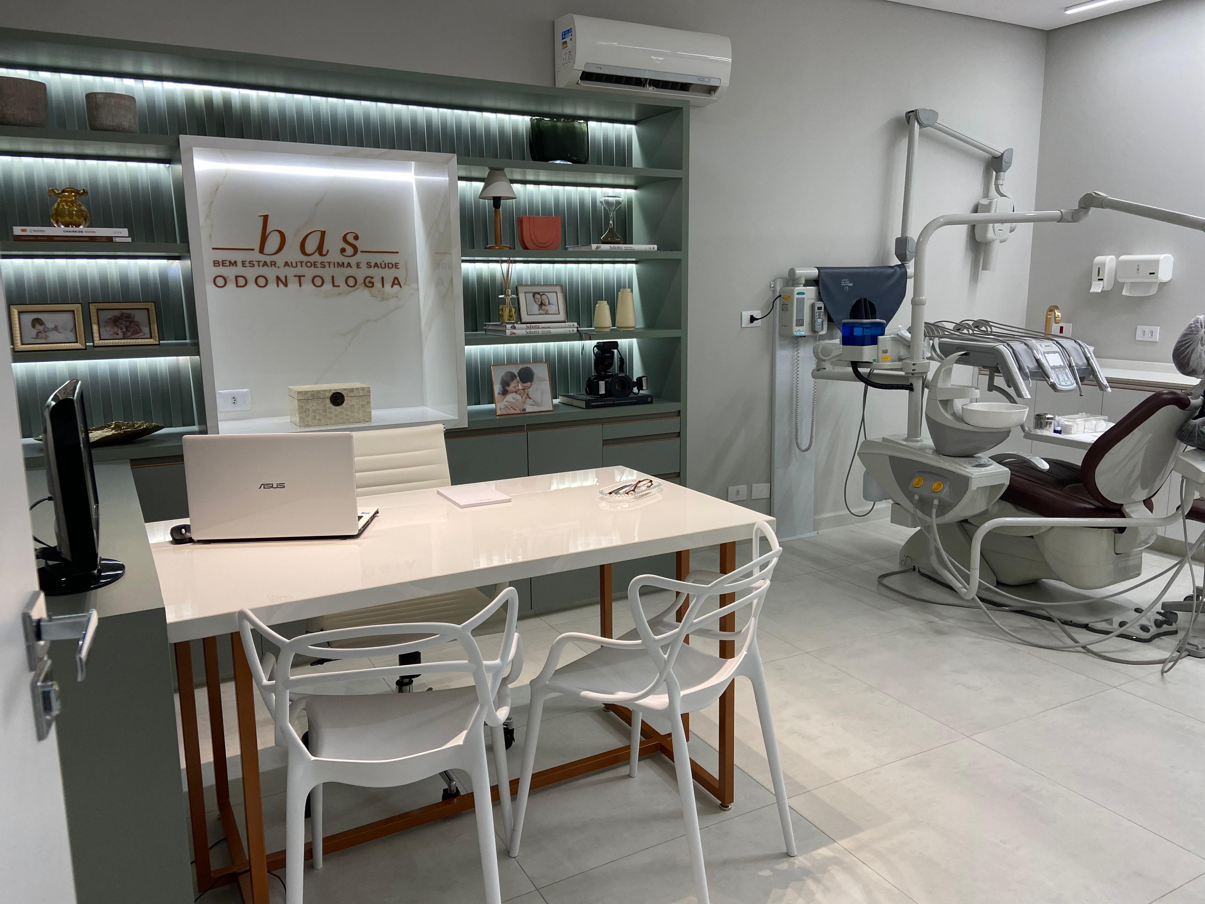 Consultório BAS Odontologia - Ambiente moderno e tecnológico